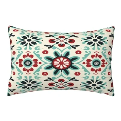 Imagen de Funda Cojin 40x60 cm Fundas Cojines Mandala 2 Piezas, Boho Decorativos, Rectangular de Cojines, Sofa Almohada, Sala Estar Dormitorio Decoracion Hogar,S623