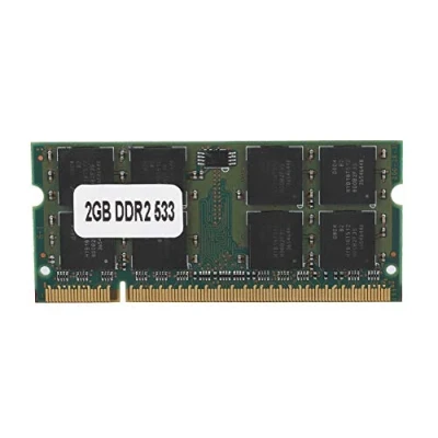 Imagen de Memoria DDR2, 2GB DDR2 533MHz PC2 4200 200Pin 1.8V Módulos de para computadora portátil Computadoras portátiles placa madre dedicada R