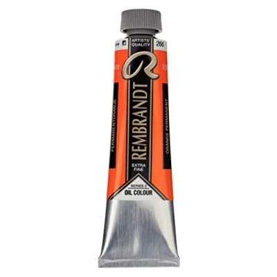 Imagen de Talens Rembrandt Excelentes colores de pintura al óleo 40 ml 266 Naranja permanente