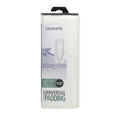 Imagen de Brabantia 196423 Funda Protectora para Mesa de Planchar, Blanco (White), 135 x 49 cm, 1 Unidad