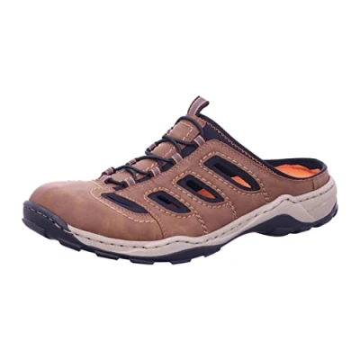 Imagen de Rieker 8096, Mocasín Hombre, Marrón Combinado, 42 EU