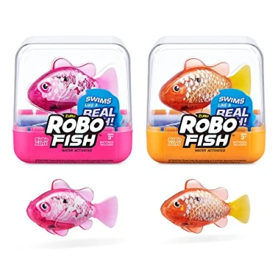 Imagen de Robo Fish Serie 3 Pez Nadador robótico (Rosa y Morado)