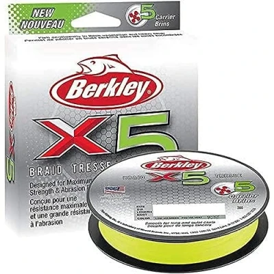 Imagen de Berkley X5 trenzado Flame Green 150m 0,14mm 14,2kg Hilo