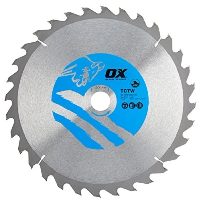 Imagen de OX Hoja de sierra circular para cortar madera 305/30mm, 32 Dientes ATB