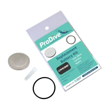 Imagen de Cressi Kit de batería para reloj buceo Goa, Neon, Nepto, Cartesio O Ring + grasa silicona