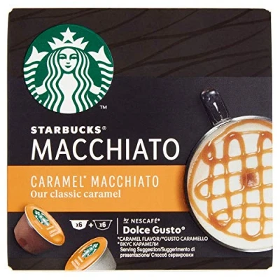 Imagen de Nescafé Dolce Gusto Starbucks Caramel Latte x 3 cajas (36 cápsulas)