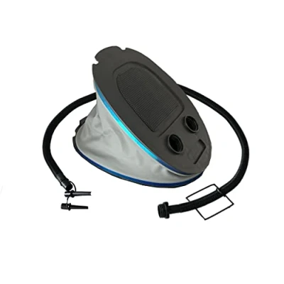 Imagen de Brandsseller Inflador a Pie Fuelle Bomba de Aire 5 litros para inflar y desinflar Barco Hinchable Colchones Equipos Natación Gris
