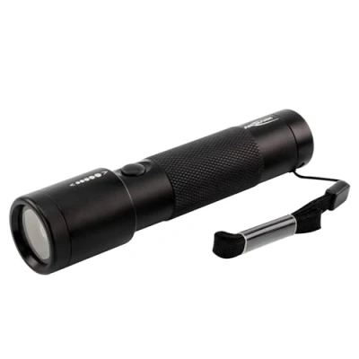 Imagen de Ansmann Future t500 F profesional de linterna LED enfocable aluminio, negro, 13,5cm (3x Micro AAA Batterien)