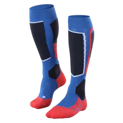 Imagen de FALKE SK2 Intermediate Wool M KH lana hilo funcional calida gruesa 1 par, Calcetines de esquí Hombre, Azul (Olympic 6940), 42 43