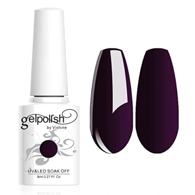 Imagen de Vishine C01 Esmalte de uñas semipermanente en gel, UV/LED, para manicura artística