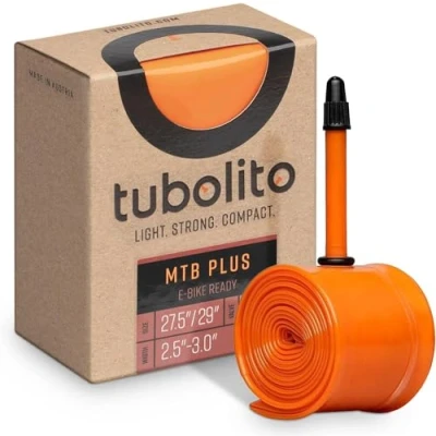 Imagen de Tubolito Tubo MTB Cámara Interior, Unisexo, Naranja, 27,5+