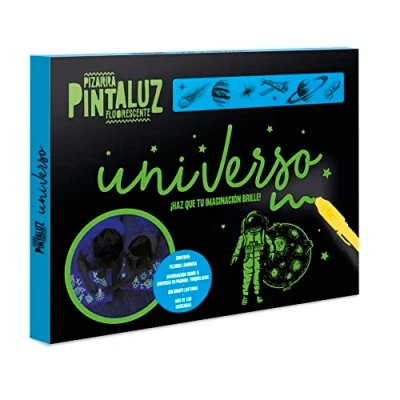 Imagen de PIZARRA PINTALUZ FLUORESCENTE UNIVERSO