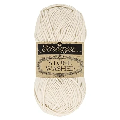 Imagen de Scheepjes 801 Luna Piedra Hilo lavado 1 x 50 g