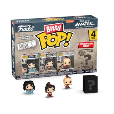 Imagen de Funko Bitty Pop! Avatar: TLA Azula 4PK with Lightning, Ty Lee, Zuko Fire Daggers Y una Minifigura Misteriosa Sorpresa 0.9 Inch (2.2 Cm) The Last Airbender Coleccionable