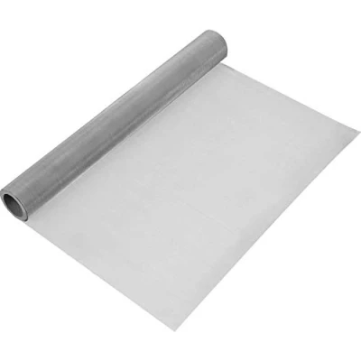 Imagen de Alambre de acero trenzado 120 mallas, 1 rollo 30 * 100 cm 304 pantalla malla inoxidable, adecuado para trabajadores domésticos, ventilación, filtración,ventanas y jardines, etc.