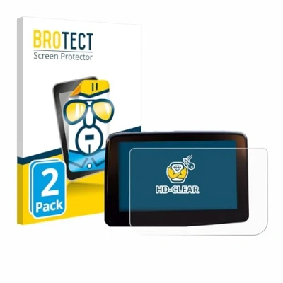 Imagen de BROTECT Protector Pantalla para Mazda 2 BJ 2024 Transparente (2 Unidades) Anti Huellas