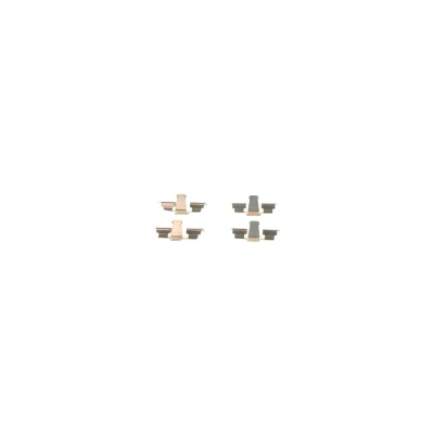 Imagen de BOSCH 1 987 474 422 Kit de accesorios, pastillas frenos RENAULT: CLIO 3, MEGANE 2, SCENIC CITROËN: C8, SEAT: Exeo Berlina, ST