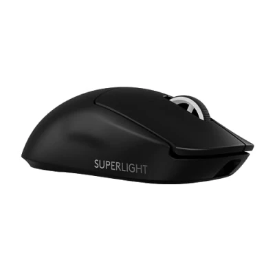 Imagen de Logitech G PRO X SUPERLIGHT 2 LIGHTSPEED Ratón inalámbrico Gaming, Europa del Este Envases, 8K, ligero, 60g, HERO 2, 888 IPS, 44K DPI, 5 botones programables, USB C, PC/Mac Negro