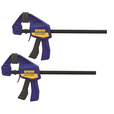 Imagen de Irwin T5462EL7 Abrazadera de tornillo Quick Grip 150 mm largo 6 &quot; paquete con 2 piezas