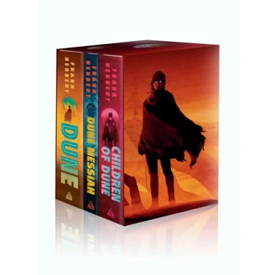 Imagen de Frank Herbert S Dune Saga 3 book Deluxe Hardcover Boxed Set: