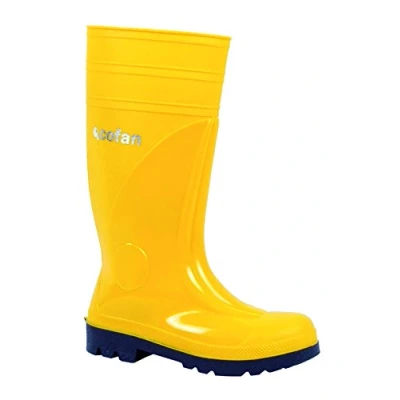 Imagen de Cofan Bota de Agua Seguridad S5 Color Amarillo Fabricada en PVC Puntera y Plantilla Acero