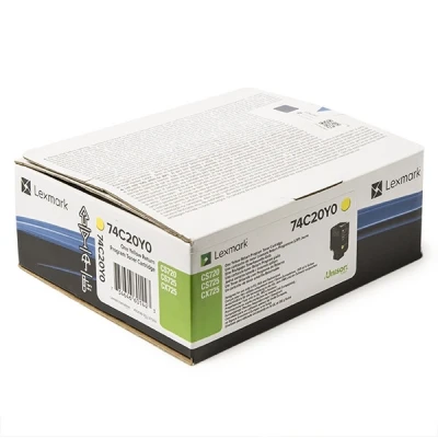 Imagen de Lexmark 74C20Y0 adecuado para CS720 Toner amarillo 3000 Hojas