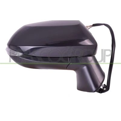 Imagen de Espejo retrovisor Prasco TY0967323 derecha negro eléctrico calefactable, convexo TOYOTA: Corolla XII Berlina