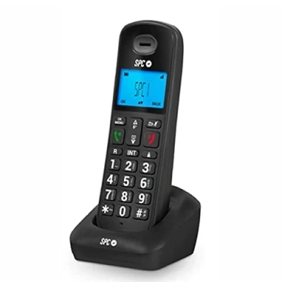 Imagen de ¡Oferta 13% ! Spc Gossip 2 7620 Negro Telefono Sobremesa