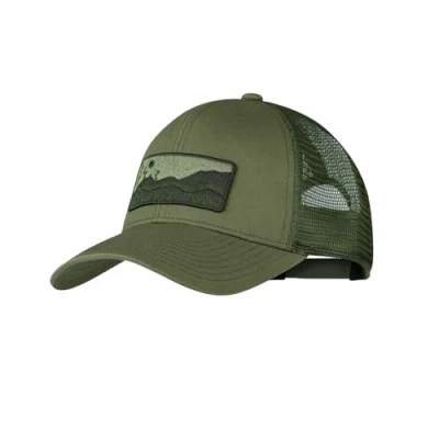 Imagen de BUFF Gorra Explore Trucker Cap, Forest Green, L/XL Unisex