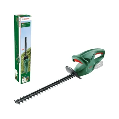 Imagen de Bosch Home and Garden Cortasetos a batería EasyHedgeCut 18V 44 11 (1 de 2,0 Ah; Sistema 18 V; Hoja cm Largo; para Recortar setos pequeños; en Embalaje cartón)