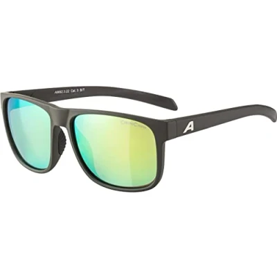 Imagen de ALPINA Unisex Adultos, NACAN III gafas de sol, coffee grey/neon yellow, One Size