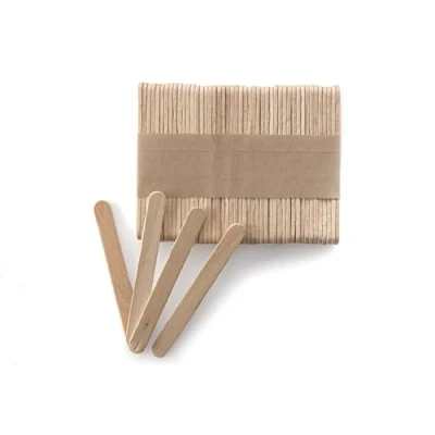 Imagen de Silikomart Mini Palos Kit de 100 palitos Madera, Marrón, 72X8 H 2 MM