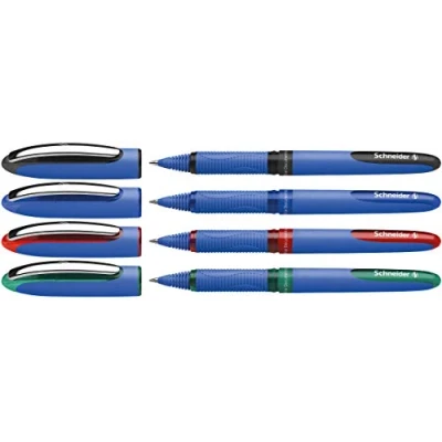 Imagen de Schneider plumas Rollerball Un híbrido C 03, punta del cono híbrido, 0,3 mm, clasificado, Caso 4p
