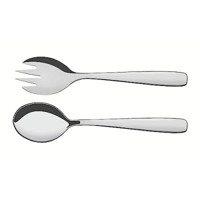 Imagen de Tramontina 63960/127 AISI 430 Cubiertos para servir ensalada (acero inoxidable)