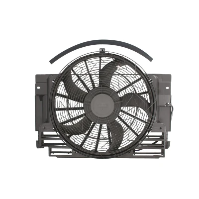 Imagen de TYC 803 0016 Ventilador de radiador 460 350 con bastidor (armazón) unidad control BMW: X5