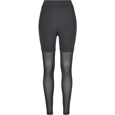 Imagen de Urban Classics HIGH Waist Transparent TECH Leggings, Mujer, Talla: 5XL, Black