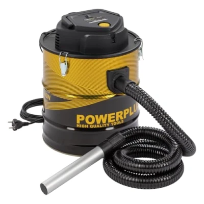 Imagen de ASPIRADOR 20LT CENIZAS POWERPLUS 1800W AUTOLIMPIABLE POWX301
