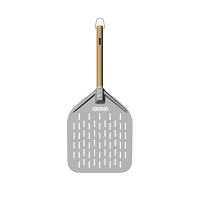 Imagen de Unold Pizza Peel 6881620 Shovel Made of Aluminium with Beech Wood Handle Perfect Oven Luigi 68816 Mango de longitud 35 cm, Size 40 x 30 cm