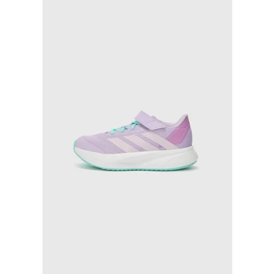 Imagen de adidas Duramo SL2 Hook and Loop Shoes Kids, Zapatillas para Correr Unisex niños, Powder Plum/Ice Lavender/Flash Aqua, 32 EU