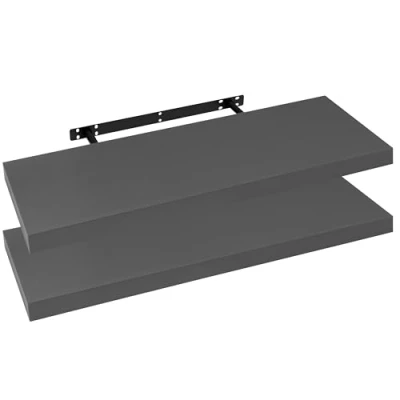 Imagen de WOLTU Estanteria Pared Flotante, Juego de 2 Madera MDF, para Salón, Cocina, Pasillo RG9369dgr