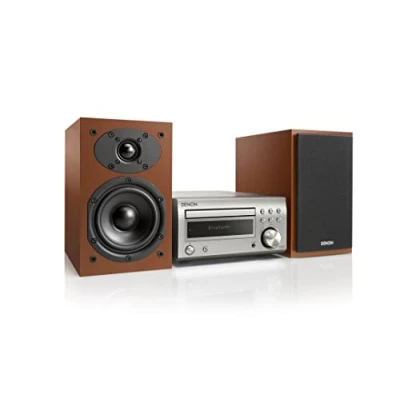 Imagen de Denon D M41 Microcadena con Lector de CD y Bluetooth, Color Plata Cherry