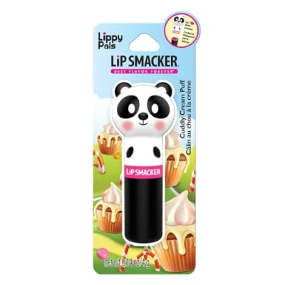 Imagen de Lip Smacker Lippy Pals Panda, Bálsamo Labial para Niños Inspirado en Animales, Hidrata, Suaviza y Refresca, Sabor Profiterol
