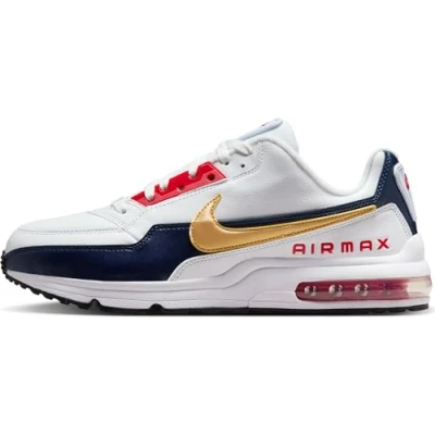 Imagen de Nike Air MAX Ltd 3 Premium Schuh (Herren), Zapatos para Hombre, White Metallic Gold Midnight Navy, 41 EU