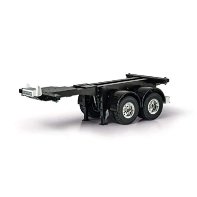 Imagen de Carson 907334 1:14 20Ft. Kit Remolque para Camiones Tamiya, Repuesto, Piezas de Tuning, modelismo, Fabricado en Alemania, 500907334, Color Negro, L