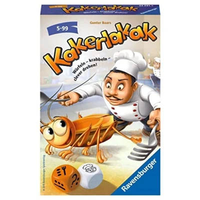 Imagen de Ravensburger Juego de Mesa Kakerlakak, 2 a 4 Jugadores (23391) (versión en alemán)