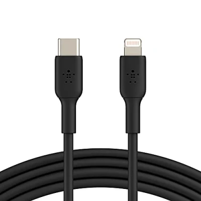 Imagen de Cable De Carga Belkin Usb c A Lightning Boost Charge 2m Negro