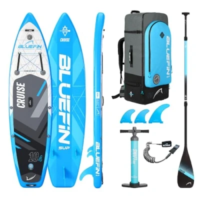 Imagen de Tabla de Paddle Surf Hinchable Bluefin Cruise 10&#039;4 / Sup para Adultos Sup/Portátil y Fácil Transportar/Incluye Accesorios Padle