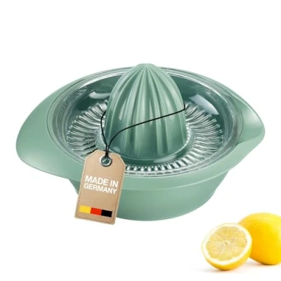 Imagen de Westmark exprimidor de limón/cítricos con recipiente, diámetro: 18,7 cm, capacidad: 0,5 litros, plástico, Limetta, verde, 3091227M