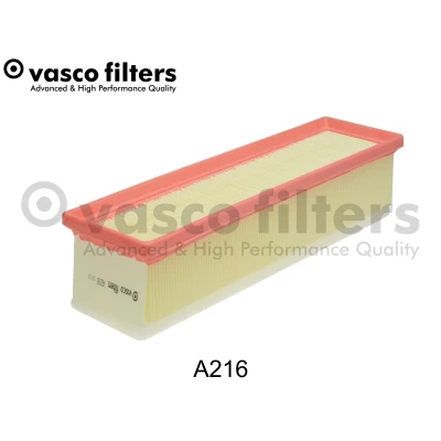 Imagen de DAVID VASCO A216 filtro de aire 80mm 348mm 92mm rectangular Cartucho filtrante con previo MERCEDES BENZ: Clase C Sedán, T modell