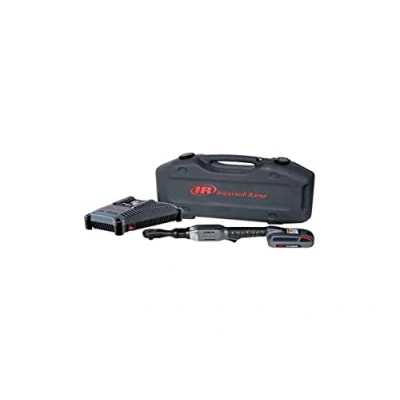 Imagen de Ingersoll Rand 3/8&quot; 20 V Llave de Carraca Inalámbrica Potente R3130 K12 EU en Maletín Práctico, Juego Llaves Profesional con 1 Batería, 2.5 AH y Cargador Herramientas